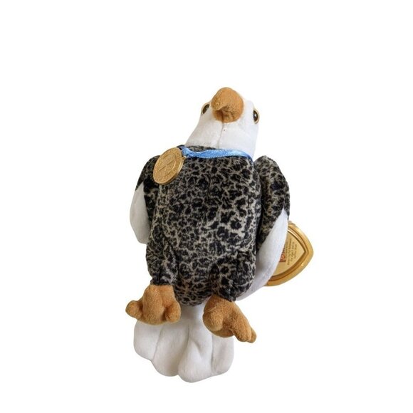 TY Beanie baby Valor Eagle Stuffed animal plush  6in - Picture 2 of 6